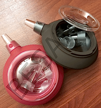 MAKARON YAPIM POMPASI + 6 ADET DUY ( PEMBE)