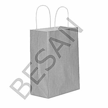 KAĞIT POŞET ÇANTA DÜZ RENK 31*12*41 cm  25 ADET/PAKET