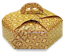 KARTON ÇANTA PASTA KUTUSU NO:1  26 CM