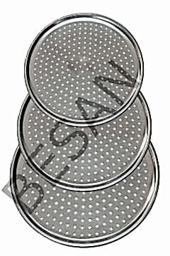 PASLANMAZ ÇELİK PİZZA TEPSİSİ  32CM