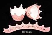 CUPCAKE KENAR DANTELİ - PRINCESS PEMBE