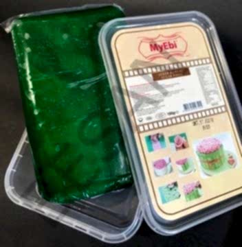MYEBI 1000 GR. KOYU YEŞİL ŞEKER HAMURU