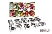 METAL RAKAM KOPAT SET - 10 PARÇA