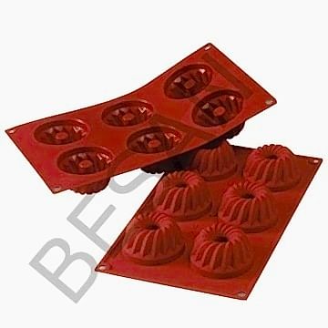 BORULU MUFFIN SİLİKON KALIP
