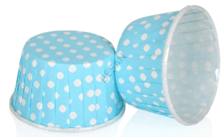 ÖZEL PET KAPSÜL 38*30mm 50 ADET MAVİ PUANTİYE