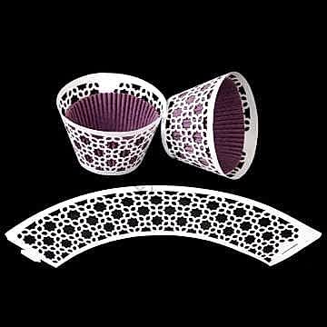 CUPCAKE KENAR DANTELİ - PETEK - 10 ADET