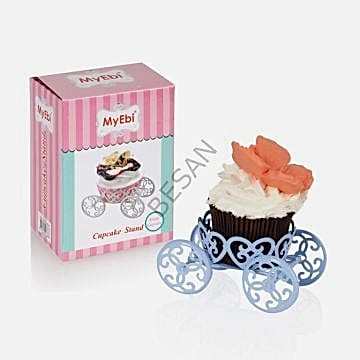 METAL CUPCAKE STANDI MAVİ