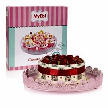 METAL CUPCAKE STANDI PEMBE