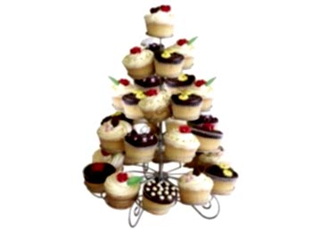 METAL CUPCAKE STANDI 5 KATLI / 41'Lİ