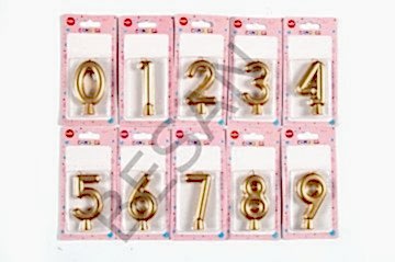 ALTIN RENK RAKAM MUM 3 YAŞ
