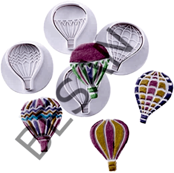 BALON (UÇANBALON) BASMALI KOPAT SET 4 PARÇA
