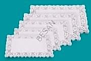 32 X 45 CM DİKDÖRTGEN KAĞIT DANTEL ALTLIK-100 ADET  MYEBI MARKA
