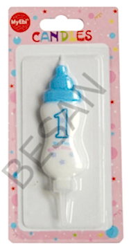 BİBERON MUM MAVİ 1 YAŞ